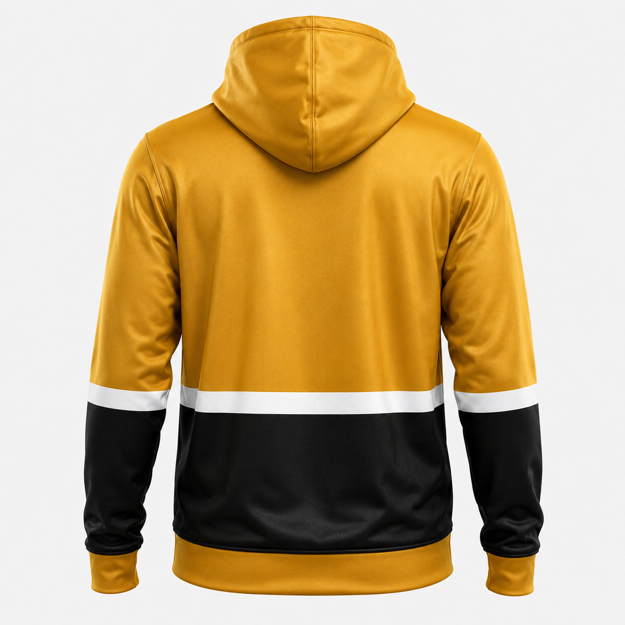 Gold & Black Custom Team Hoodie - Image 3