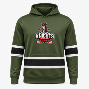 Olive Green Knights Team Hoodie