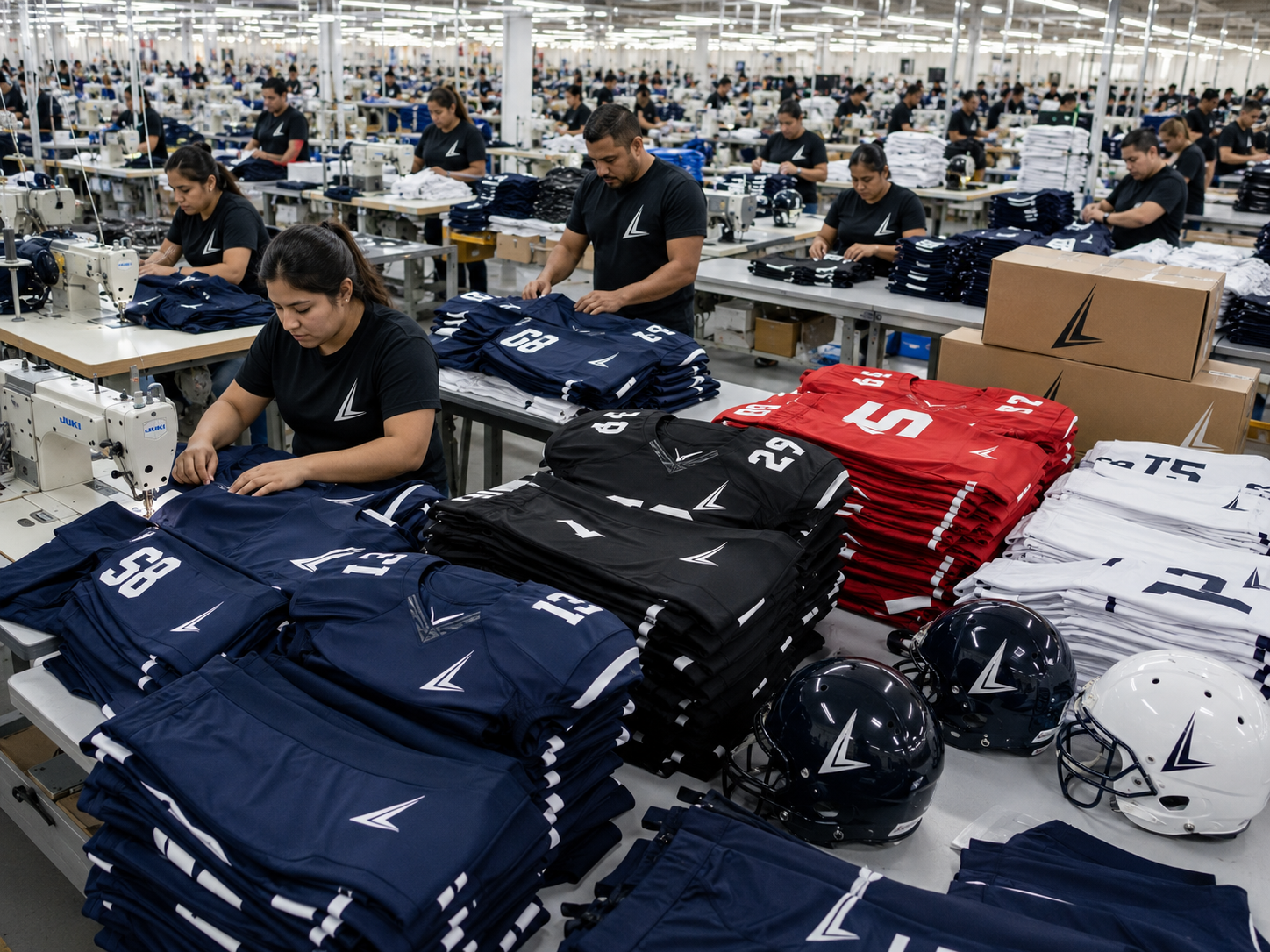 Custom American Football Uniform Manufacturing