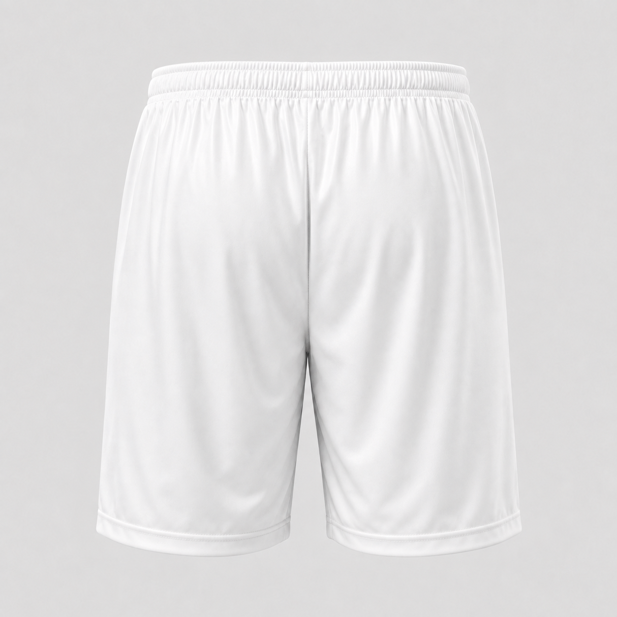 White Performance Training Shorts - Image 3