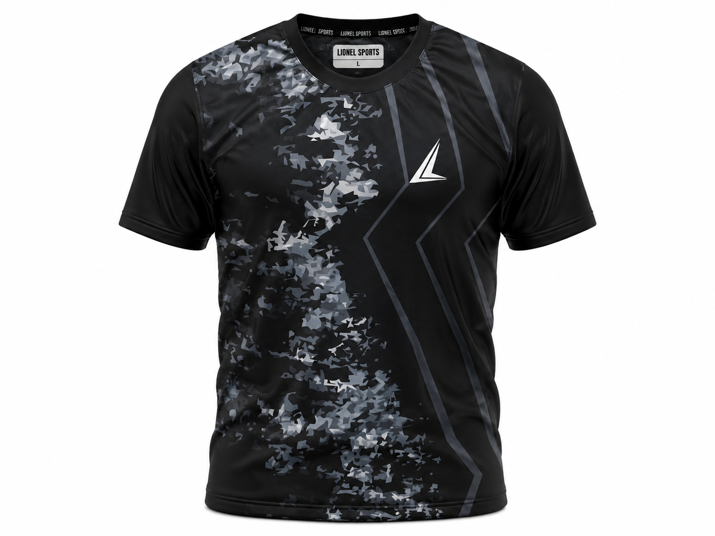 Black & Grey Camo Performance Training Shirt