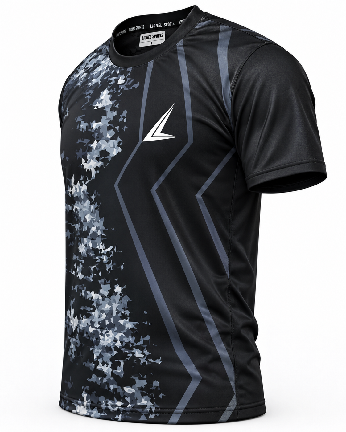 Black & Grey Camo Performance Training Shirt - Image 2