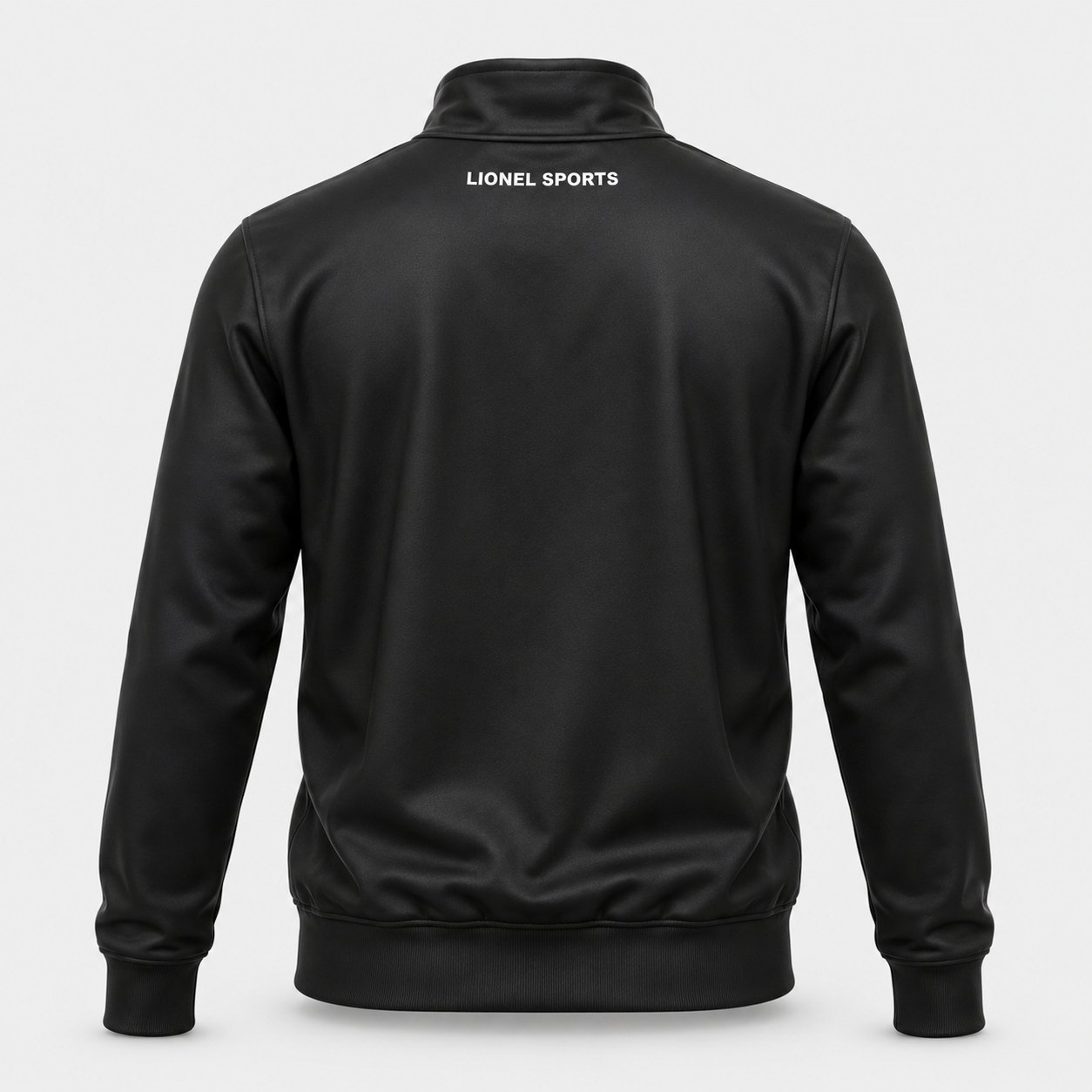 Black & White Full-Zip Performance Training Jacket - Image 3