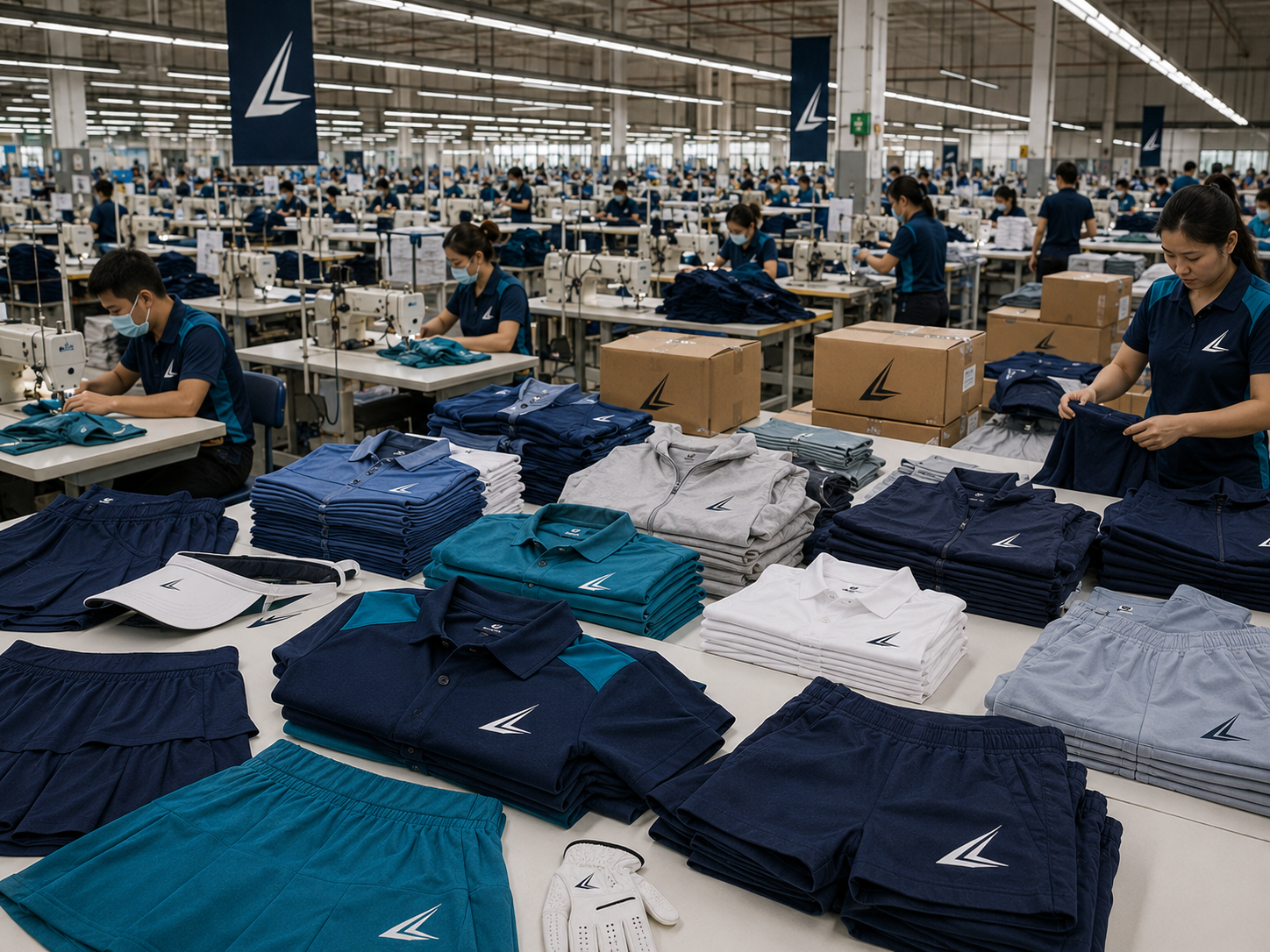 Custom Golf Apparel Manufacturing