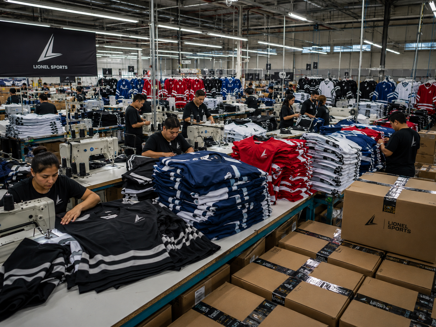 Custom Ice Hockey Jersey Manufacturing